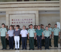 我院建军节慰问驻地官兵简报