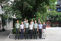 我院建军节慰问驻地官兵简报