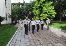 我院建军节慰问驻地官兵简报